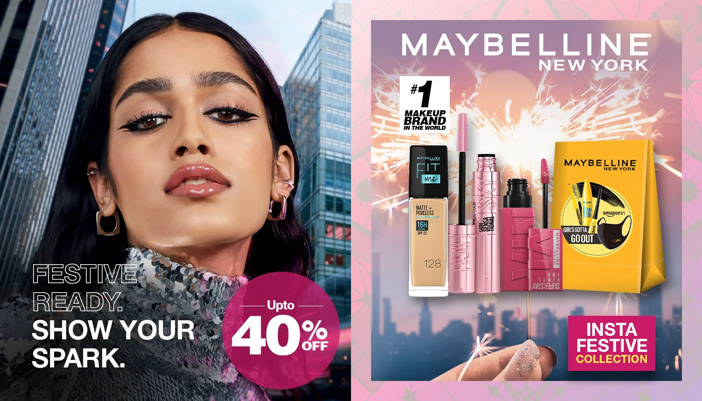 Maybelline Eye Makeup - Upto 40% Off