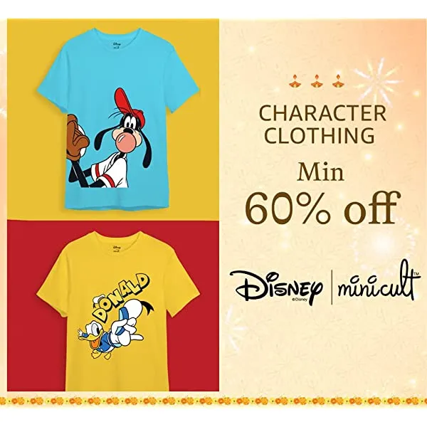 Character Clothing - Min 60% Off