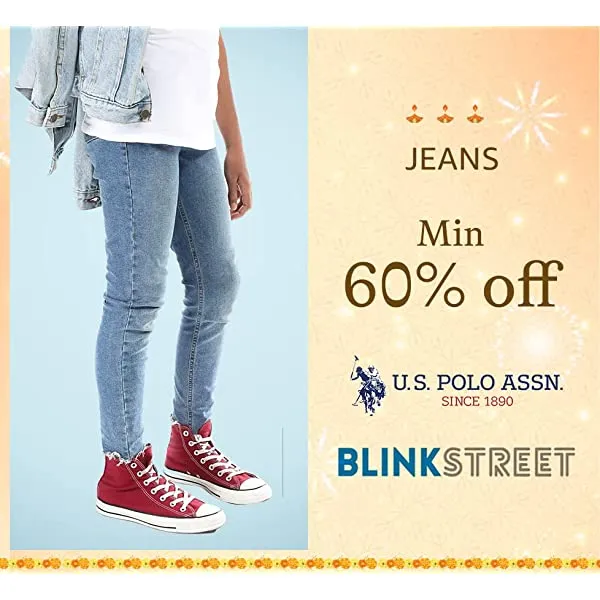 Jeans - Min 60% Off