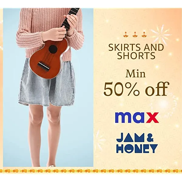 Skirts & Shorts - Min 50% Off