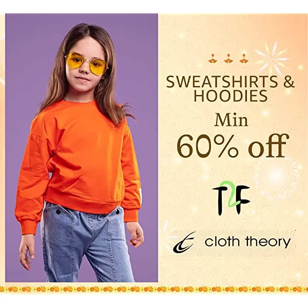 Sweatshirts & Hoodies - Min 60% Off