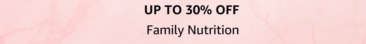 Family Nutrition - Up to 30% Off