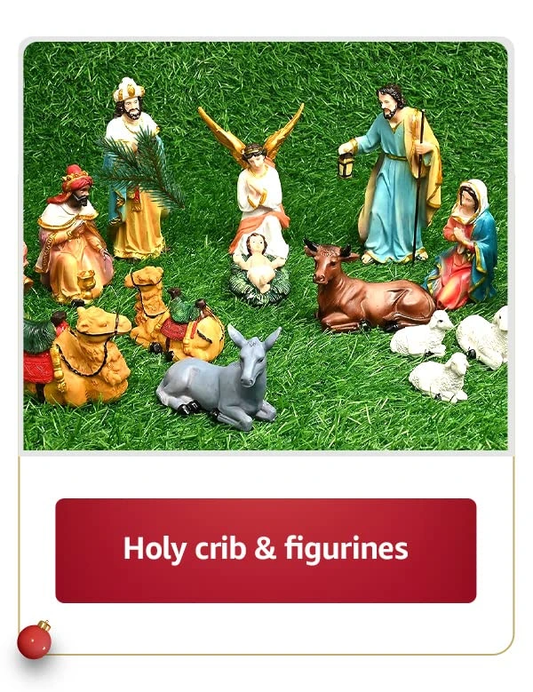 Holy crib & figurines