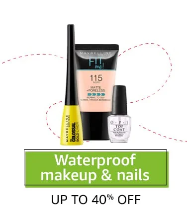 Waterproof Makeup & nails